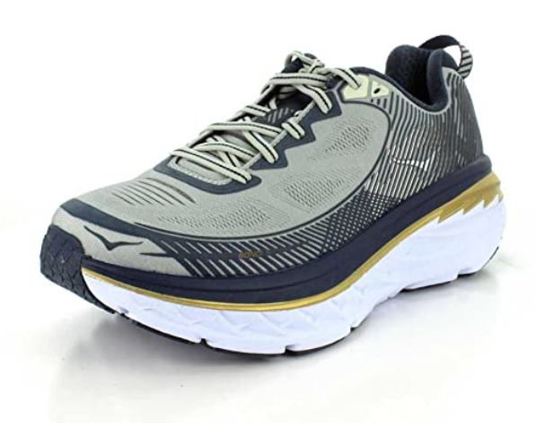 HOKA ONE ONE Men's Bondi 5 Running Shoe-best walking shoes for lower back pain